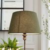 Mirabeau Tischleuchte Tischlampe Karlora grün/antikbraun Bild 5