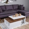 WELL HOME MOBILIARIO & DECORACIÓN Couchtisch für Wohnzimmer, 90 x 37,4 x 60 Bild 2
