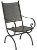 Romeo Elegance Sessel Eisengestell marone Bild 1
