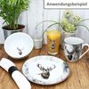 MamboCat Glas 6x Alois Trinkgläser 250ml H13,1cm Saft-Gläser Limo-Glas Wasser, Glas Bild 5