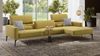 Sofanella Eckcouch SALERNO Stoffbezug Eckgarnitur Ecksofa in Rot S: 247 x 157 Breite x 97 Tiefe Bild 2