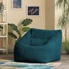 icon 'Morgan' Sitzsack-Sessel, Cord, Blaugrün, 100 x 80 cm Bild 3