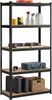 Yaheetech Lagerregal Stehende Regaleinheiten Kellerregal Standregal mit 5 Höhenverstellbaren Böden für Keller Lager Garage, 90×45×180cm, 1325 kg Last Bild 4