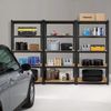 Yaheetech Lagerregal Stehende Regaleinheiten Kellerregal Standregal mit 5 Höhenverstellbaren Böden für Keller Lager Garage, 90×45×180cm, 1325 kg Last Bild 5