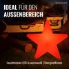 Dekoleuchte Shining Star Sternleuchte (rot 40 cm E27) Bild 3