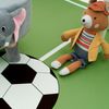 Paco Home Kinderteppich Bino 568, rechteckig, Höhe: 4 mm, Kurzflor, Spiel-Teppich, Motiv Fußballfeld, Kinderzimmer Bild 3