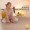 NatureMark 2er Pack Kinder JERSEY Spannbettlaken, Spannbetttuch 100% Baumwolle in vielen Größen und Farben MARKENQUALITÄT ÖKOTEX STANDARD 100 | 70x140 cm - sand/beige Bild 3