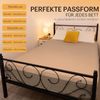 NatureMark 2er Pack Kinder JERSEY Spannbettlaken, Spannbetttuch 100% Baumwolle in vielen Größen und Farben MARKENQUALITÄT ÖKOTEX STANDARD 100 | 70x140 cm - sand/beige Bild 5