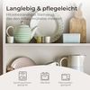 Bloomingville Teekanne Patrizia, green 1,2L Keramik Teekännchen gestreift dänisches Design Bild 5