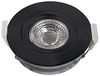 Heitronic 500953 LED Einbaustrahler schwarz rund schwenkbar dimm-to-warm Bild 3
