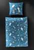 JACK Kinderbettwäsche JACK by Bierbaum Kinder Linon Bettwäsche 2 tlg. 135x200cm Astronaut, Renforcé, 2 teilig, Hochwertige Kinder Bettwäsche, Weltraum, Astronaut, aktuell und chic Bild 5