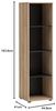 Schildmeyer Regal Emmik 159557, weißeiche Dekor, 44,8 x 41 x 163,6 cm Bild 3