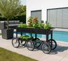 Herstera Garden Metall Hochbeet Wheels | Schwarz | Bild 2
