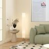 HOMCOM Stehlampe Stehleuchte mit Fußschalter, Ein-,Ausschalter, ohne Leuchtmittel, für Schlafzimmer, Büro Bild 2