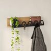 Dmora Wandgarderobe Jarnsaxa Braun 5 Haken Bild 4