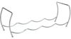 Flaschenregal chrom stapelbar 3tlg. 12 Flaschenhalter Flaschenständer 42x42cm Bild 2