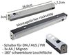LED Batterie Schrankleuchte 80lm, Warmweiß Bild 2