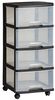 KETER BOOKCASE ON WHEELS 4x20L Bild 1