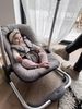 BÉABA, BabyWippe Up & Down I, Durch einfachen Druck verstellbar , 4 Höhenstufen, 3 Neigepositionen, Für Babys und Kleinkinder, Sitzverkleinerer für Neugeborene, Ultra komfortabel, Schwarz Bild 4