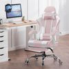 GTPLAYER Gaming-Stuhl Bürostuhl Gaming Stuhl Massage Ergonomischer Gamer Stuhl, mit Massage-Lendenkissen Fußstütze, Kopfstütze Bild 2