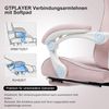 GTPLAYER Gaming-Stuhl Bürostuhl Gaming Stuhl Massage Ergonomischer Gamer Stuhl, mit Massage-Lendenkissen Fußstütze, Kopfstütze Bild 4