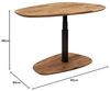 Couchtisch Cecilla 95x65x48 höhenverstellbar Anthrazit/Wildeiche 16219 Bild 2