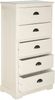 SAFAVIEH Modern Wooden Storage Chest with 5 Drawers, in White, 60 X 35 X 120 Bild 3