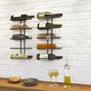 METALTEX 382925000 Wine-Wall 5 LAVA Weinregal für 5 Flaschen, TouchTherm Bild 3