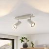 Lindby Deckenstrahler Joffrey, Metall, Weiß IP20, 2 x 10 W LED Bild 3