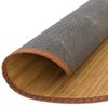 Homestyle4u Teppich, rund, Bambus braun, Ø 120 cm Bild 4