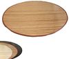 Homestyle4u Teppich, rund, Bambus braun, Ø 120 cm Bild 5
