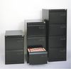 Bisley LIGHT Hängeregistraturschrank, einbahnig, DIN A4, 2 HR-Schubladen, Farbe silber Bild 5