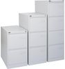 Bisley LIGHT Hängeregistraturschrank, einbahnig, DIN A4, 2 HR-Schubladen, Farbe silber Bild 4