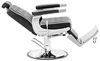 Physa Armlehnstuhl Friseurstuhl Friseursessel Kopf- und Fußstütze 58-71 cm 150 kg neigbar, Schwarz Bild 3