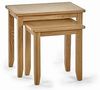Julian Bowen Mallory Satztisch, 2-teilig, Eiche, 56 x 50 x 38 Bild 3