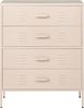 Kommode ENAGO Metall Hellbeige Bild 4