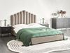 Wasserbett Samtstoff VINCENNES 140 x 200 cm Taupe Bild 2
