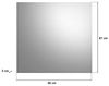Wandspiegel >Sandusky< in rauchsilber/spiegelglas - 90x87x2cm (BxHxT) Bild 3