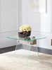 SAFAVIEH Modern Wooden Accent Table, in Clear, 60 X 60 X 50 Bild 2