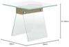SAFAVIEH Modern Wooden Accent Table, in Clear, 60 X 60 X 50 Bild 3