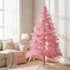 Weihnachtsbaum künstlich m. Metallständer 180cm rosa Bild 2