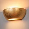 Lindby Wandleuchte Kolja, Gips Gold / Messing IP20, 1 x 10 W LED Bild 2