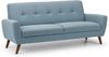 Julian Bowen Monza 3-Sitzer-Sofas, Blau Bild 4