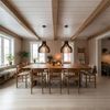 Pendelleuchte MOOD Ø35CM – Nachhaltiges Holzdesign für natürliche Wärme & modernes Ambiente, E27 Bild 4