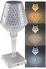 LED Tischleuchte Akku, 26 cm, Touchschalter Bild 3