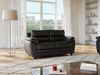 Vente-unique - Sofa 2-Sitzer - Kunstleder - Schwarz - MANOA Bild 2