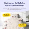 Träumschön Bettwäsche Biber 135x200 cm Creme Beige - Wintervogel Motiv, Biber, 2 teilig, mit Reißverschluss, 100% Baumwolle, kuschelig warm im Winter Bild 2