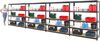 PROREGAL Mega Deal 4er-Set Schwerlastregale Giant Elephant 180 x 150 x 45 cm mit 5 Ebenen Fachlast 200kg Schwarz, Kellerregal, Steckregal, Garagenregal, Lagerregal Bild 3