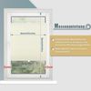 Plisseerollo ohne Bohren Klemmfix 40x130 cm(BxH) Beige Jalousie Sonnenschutz Easyfix Faltrollo Lichtdurchlässig Rollo für Fenster & Tür Bild 5