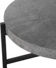 Couchtisch grau / Betonoptik ⌀ 70 cm BONITA Bild 5